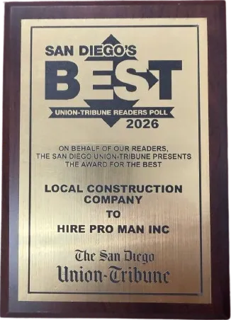 Local Construction Company Award